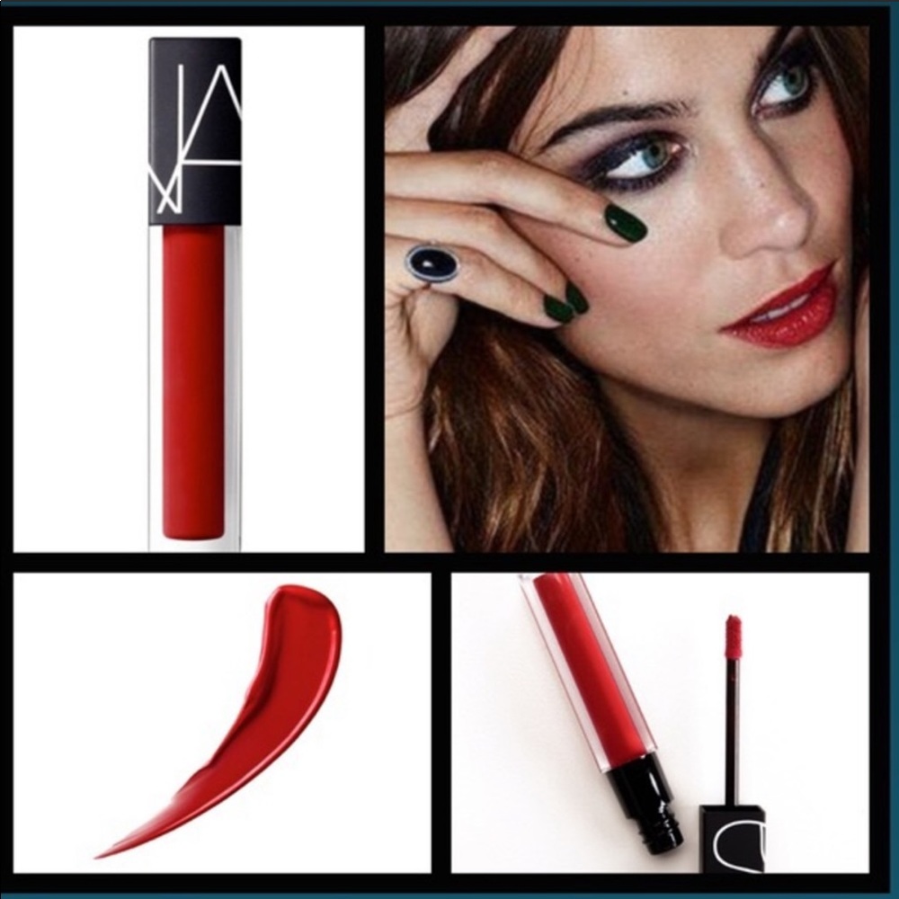 NARS (2)  FREE WITH PURCHASE Velvet Lip Glide RED Lipstick  ‘LE PALACE’ - Picture 6 of 8